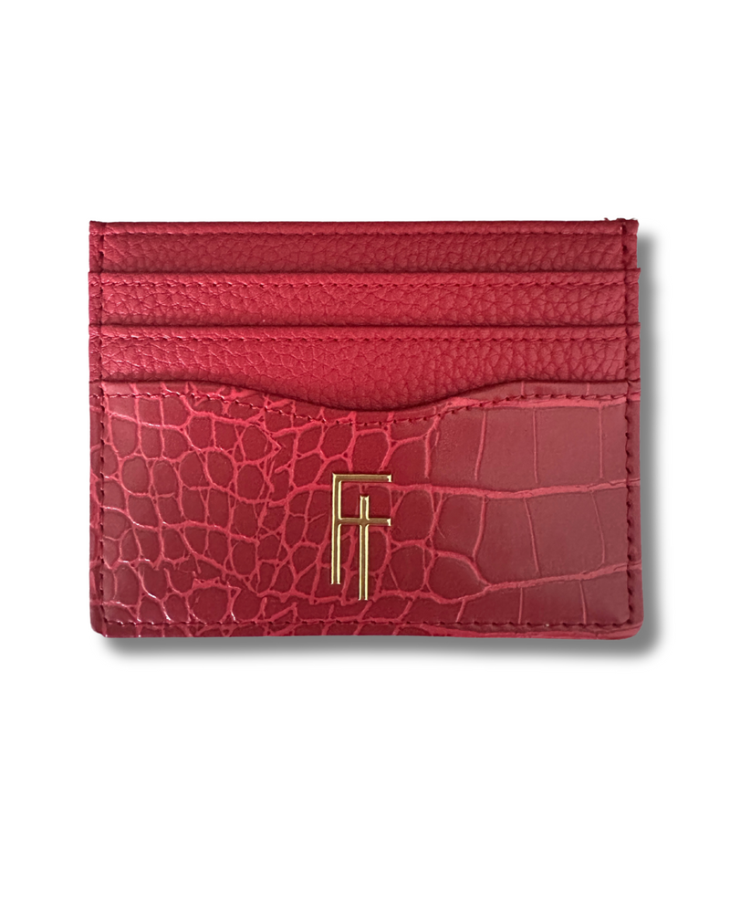 CARD HOLDER - Red