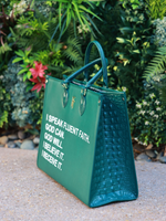 FLUENT FAITH TOTE - GREEN